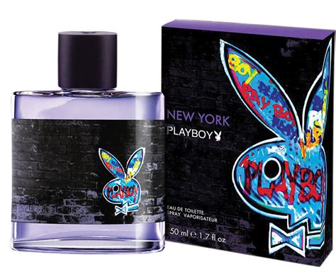 Playboy Fragrances New York Eau De Toilette Spray for Men, 1.7 .